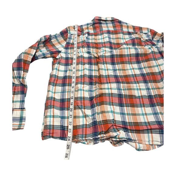 RYE by Hawker Rye Shirt Men's Large Multicolor Plaid Cotton Regular Button-Down - Picture 8 of 8